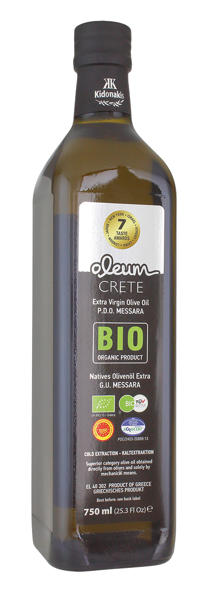 Oleum Crete Organic  Extra Virgin Olive Oil 750ml