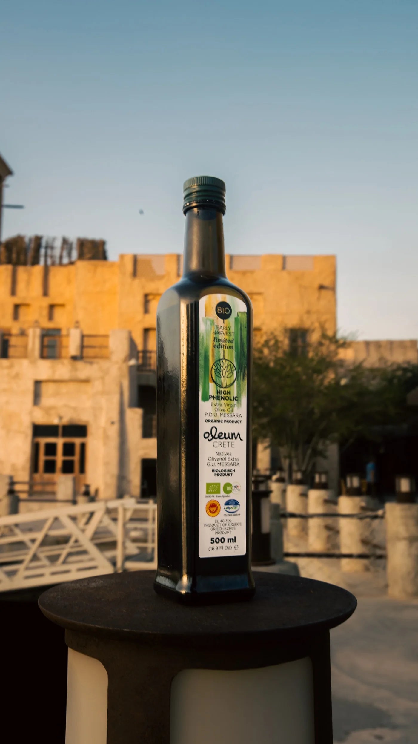 Oleum Crete Organic Early Harvest Olive Oil 500ml — view 4