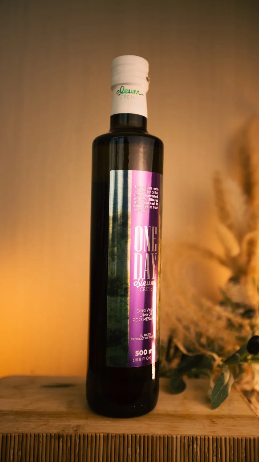 Oleum Crete One Day Extra Virgin Olive Oil 500ml